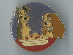Lady und Tramp, Disney, Pin