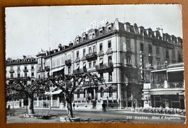 Genève - Hôtel d'Angleterre 1956