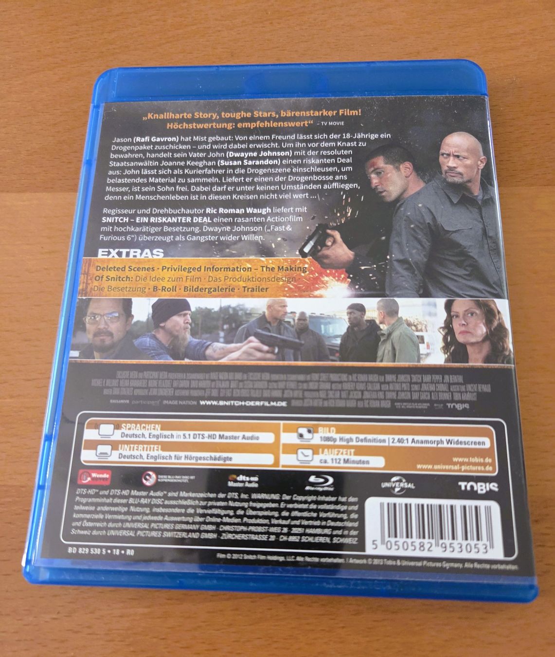 Tutti i DVDs: BLU-RAY DISC - SNITCH – Usato da Brüttisellen venduto da Nighttrain 2
