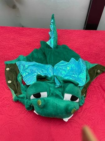 Hund Fasnachtskostüm Drache 30cm Rücken Kostüm Welpen
