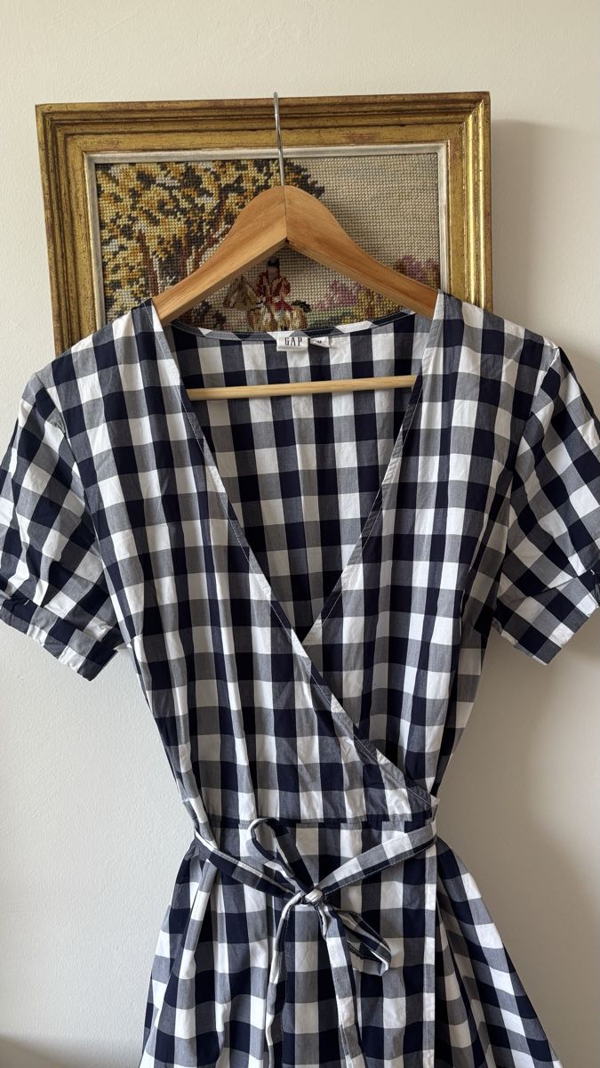 Gap Vestiti: GAP Wickelkleid Vichy-Karo Gr. M – Usato da Zürich venduto da lindalaura 2