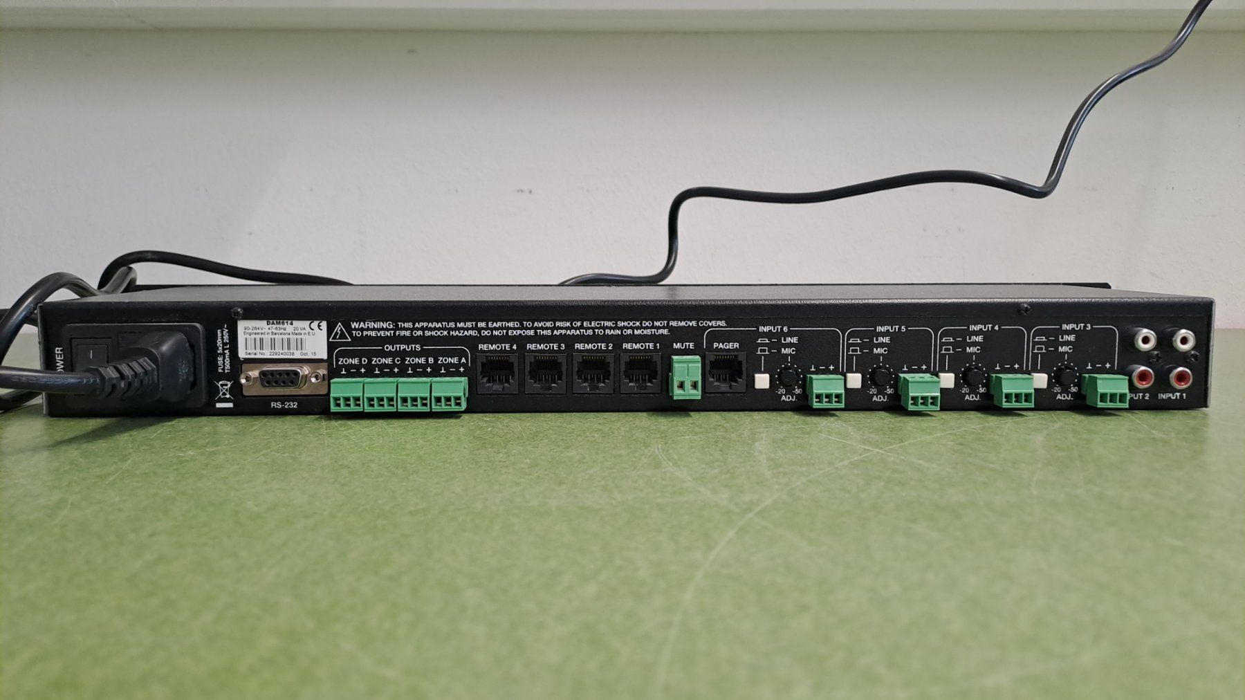 Platines de mixage: ECLER DAM614 6x4 | Installations-Audio-Digitalmischer – D'occasion à Niederuzwil par Waedi1 1
