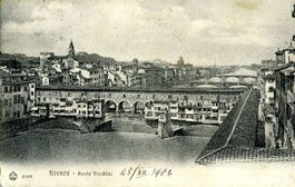 Firenze - Ponte Vecchio + 1906