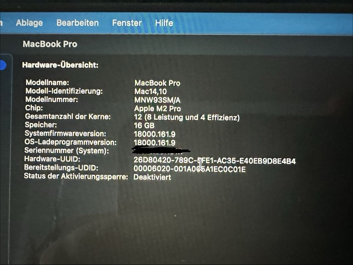 Apple Notebooks: Apple MacBook Pro 16 M2 – Gebraucht aus Seuzach von Seuzemer 4