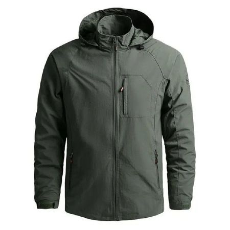 🎯 NEU Wasserdichte Herren Outdoor Wanderjacke Größe M-5XL