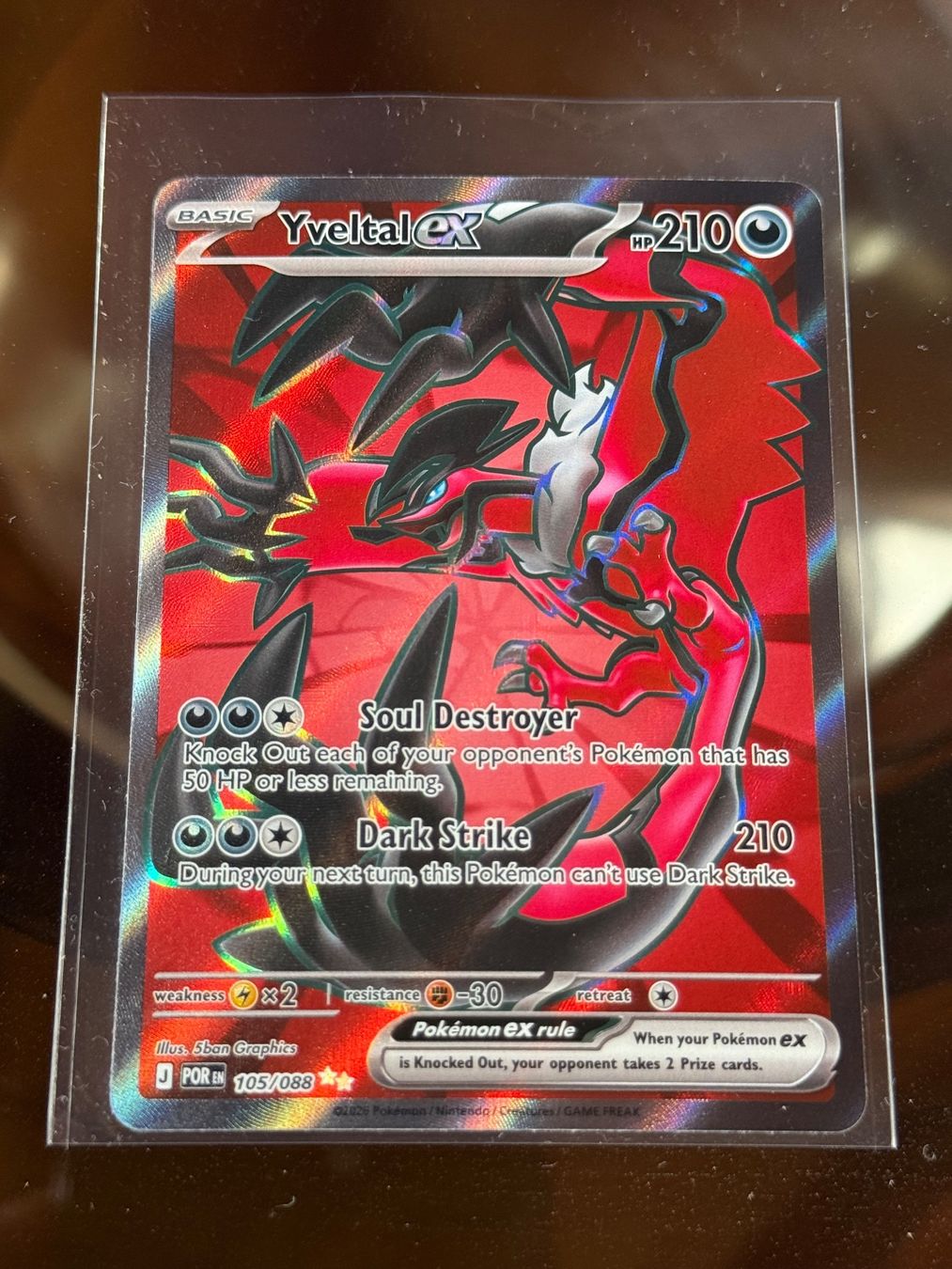 Pokémon Sammelbilder & Trading cards: Yveltal ex 105/088 – Neu (gemäss Beschreibung) aus Schönenwerd von 29061996