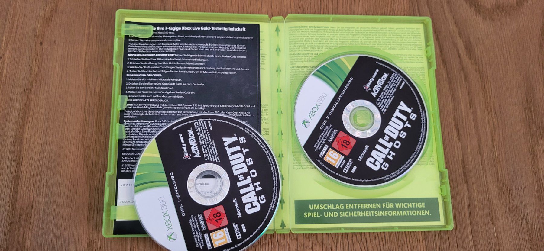 Microsoft Giochi: Xbox 360 - Call of Duty Ghosts – Usato da Münsingen venduto da DigitaleSpielecke 2