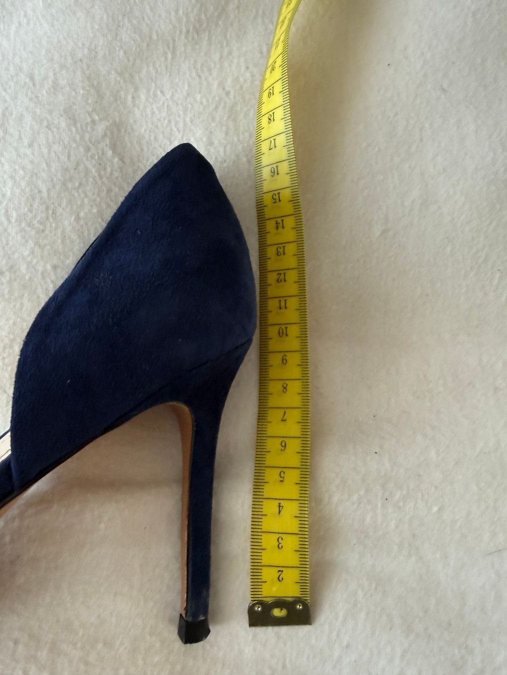 Scarpe da donna: Elegante, Dunkelblaue Wildlederschuhe – Usato da Spreitenbach venduto da BritToSwiss 5
