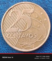 BRASILIEN - BRASIL - 25 CENTAVOS 2012 - EXZELLENT