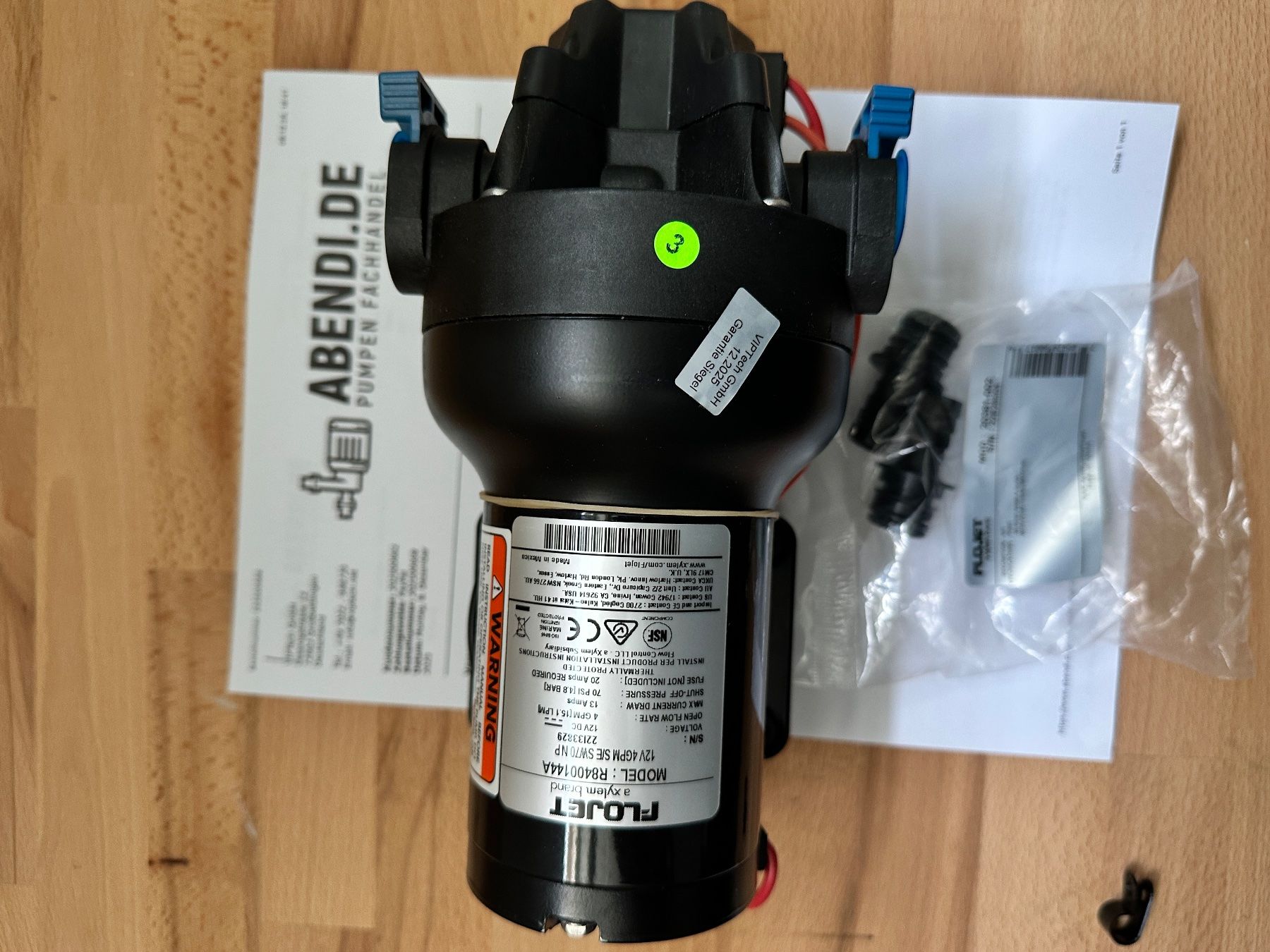 Pumpen & Teile: Wasserpumpe Flojet8400144 – Neu (gemäss Beschreibung) aus Bottmingen von domaso14 5