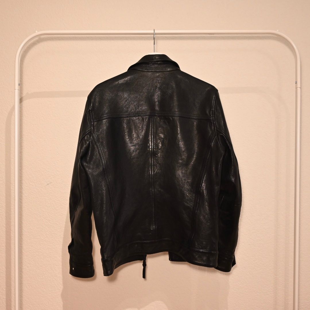 Giacche: Superdry men's black leather jacket – Nuovo (secondo la descrizione) da Zürich venduto da cla_7w78 2
