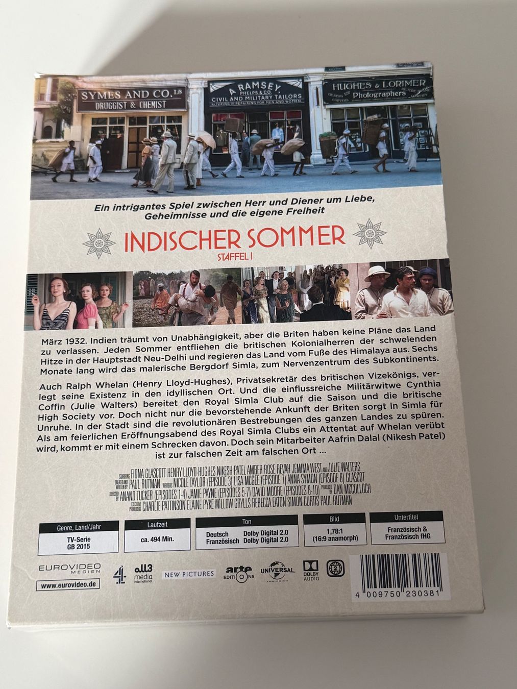 Tutti i DVDs: Indischer Sommer - Staffel 1 - Digipack im Schuber – Usato da Altstätten SG venduto da sheamus 1