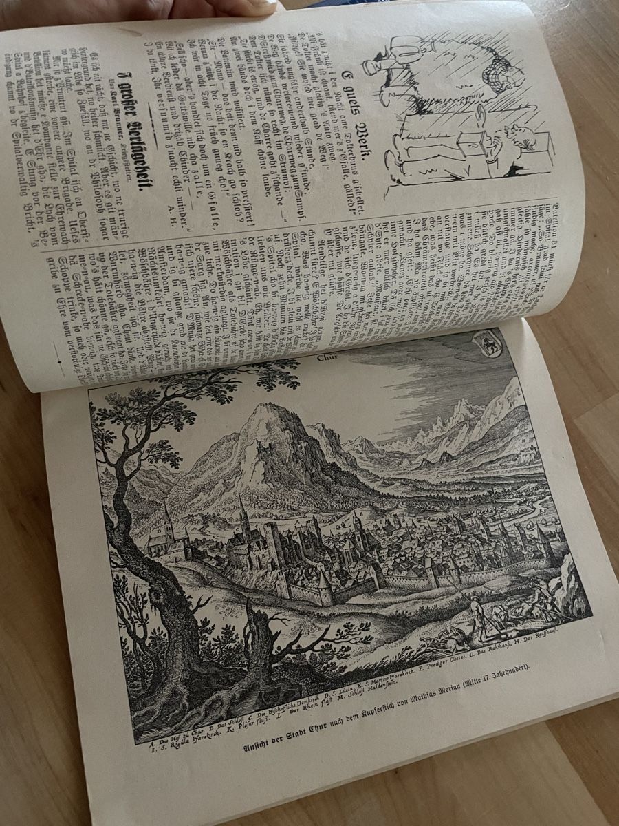 Calendari: Appenzeller Kaleder / Heft von 1937 – Usato da Rümlang venduto da euqinom16 7