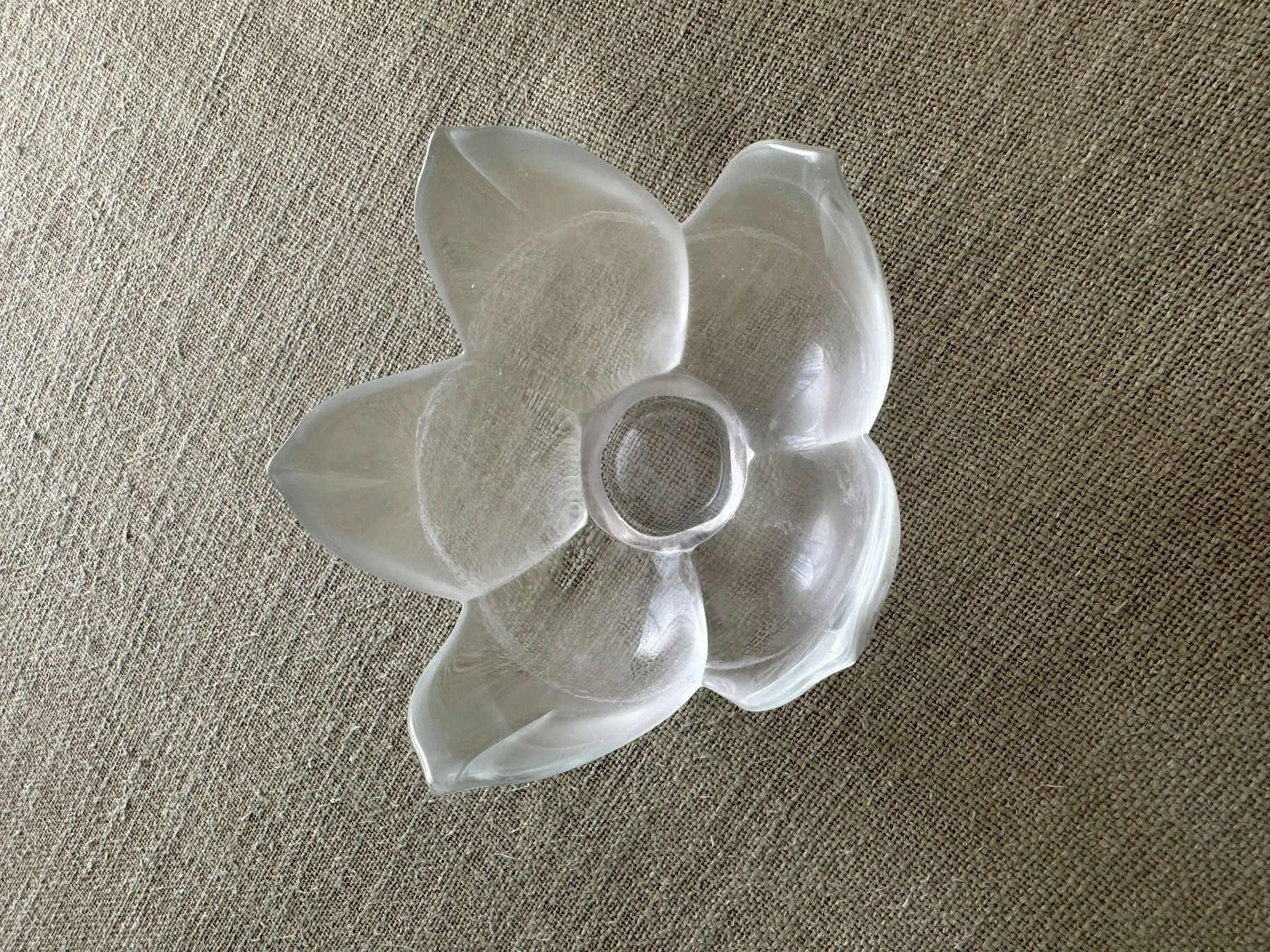 Gläser: Blumenförmige Glasschale – Gebraucht aus Tägerig von meierSALE