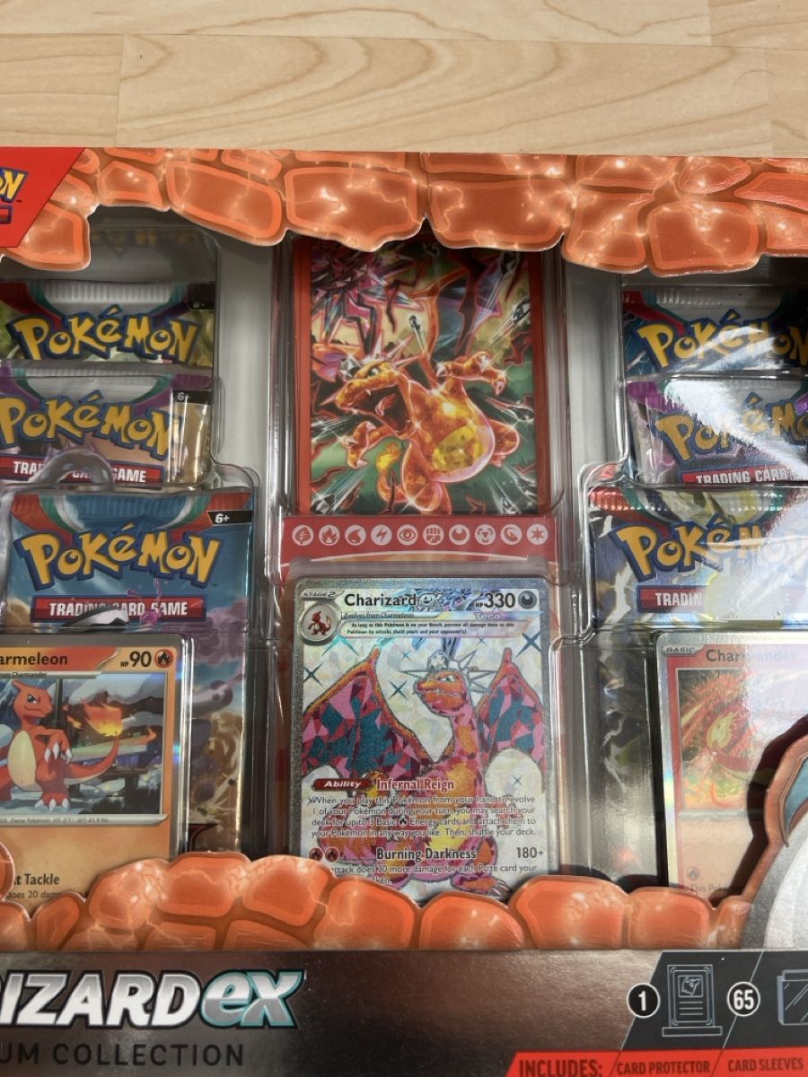 Pokémon Carte collezionabili: Pokemon Charizard ex permium Collection Eng – Nuovo e nell'imballaggio originale da Hubersdorf venduto da Der_sammel_shop 1