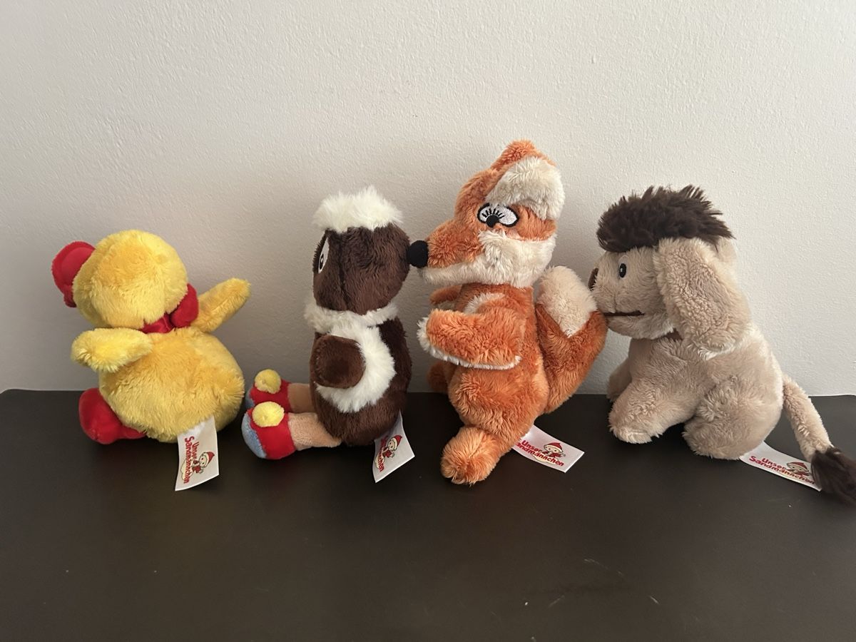 Jouets: 5 Sesamstrasse Plüschtiere  – D'occasion à Hochfelden par larson27 2