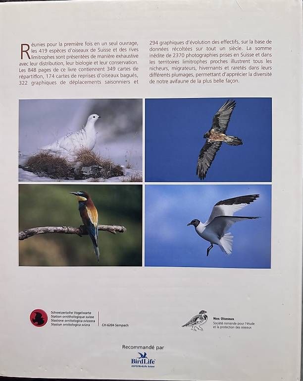 Libri: Les oiseaux de Suisse  – Usato da Estavayer-le-Lac venduto da jfreinha 1