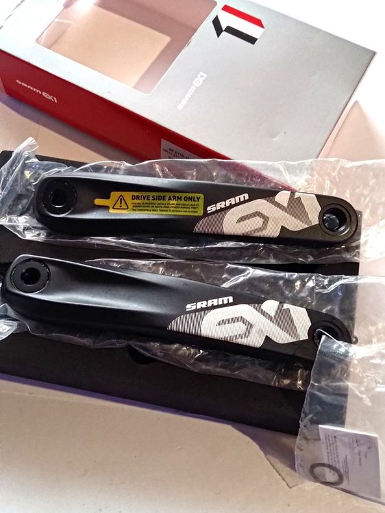 Manivelle vélo gauche ISIS 175mm - Équipements vélos