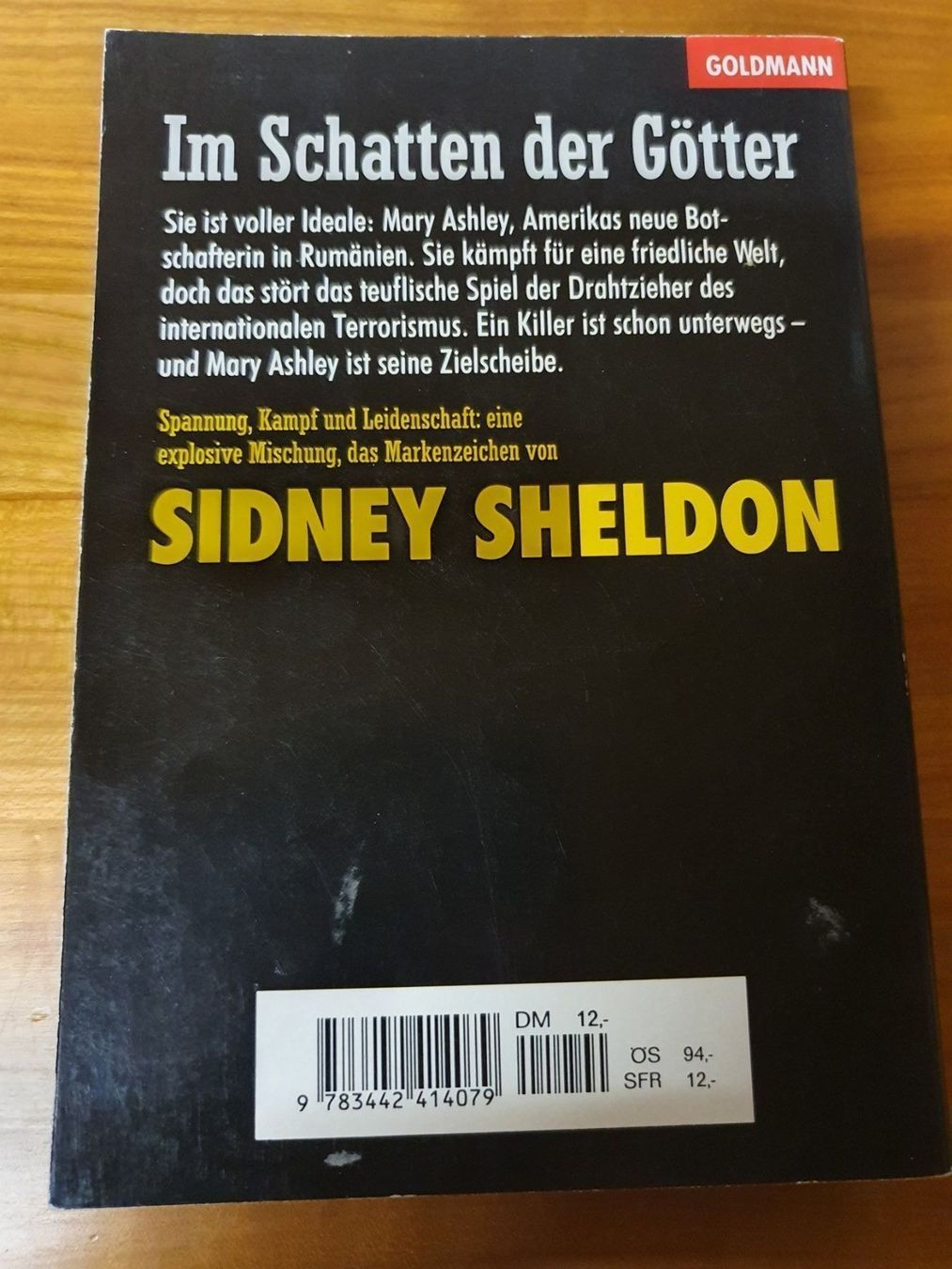 Libri: Sidney Sheldon - Im Schatten der Götter – Usato da Oberdorf BL venduto da BaldenEagle 1