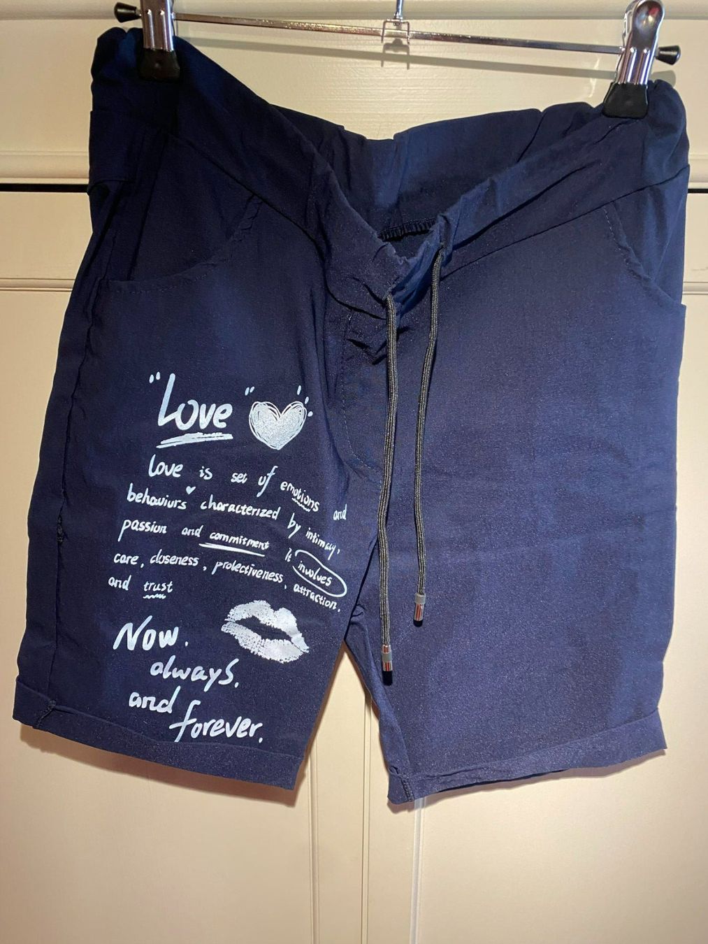 Pantaloni: KURZE HOSEN DAMEN,DUNKELBLAU – Nuovo e nell'imballaggio originale da Meienried venduto da ManuelaBoutique 2