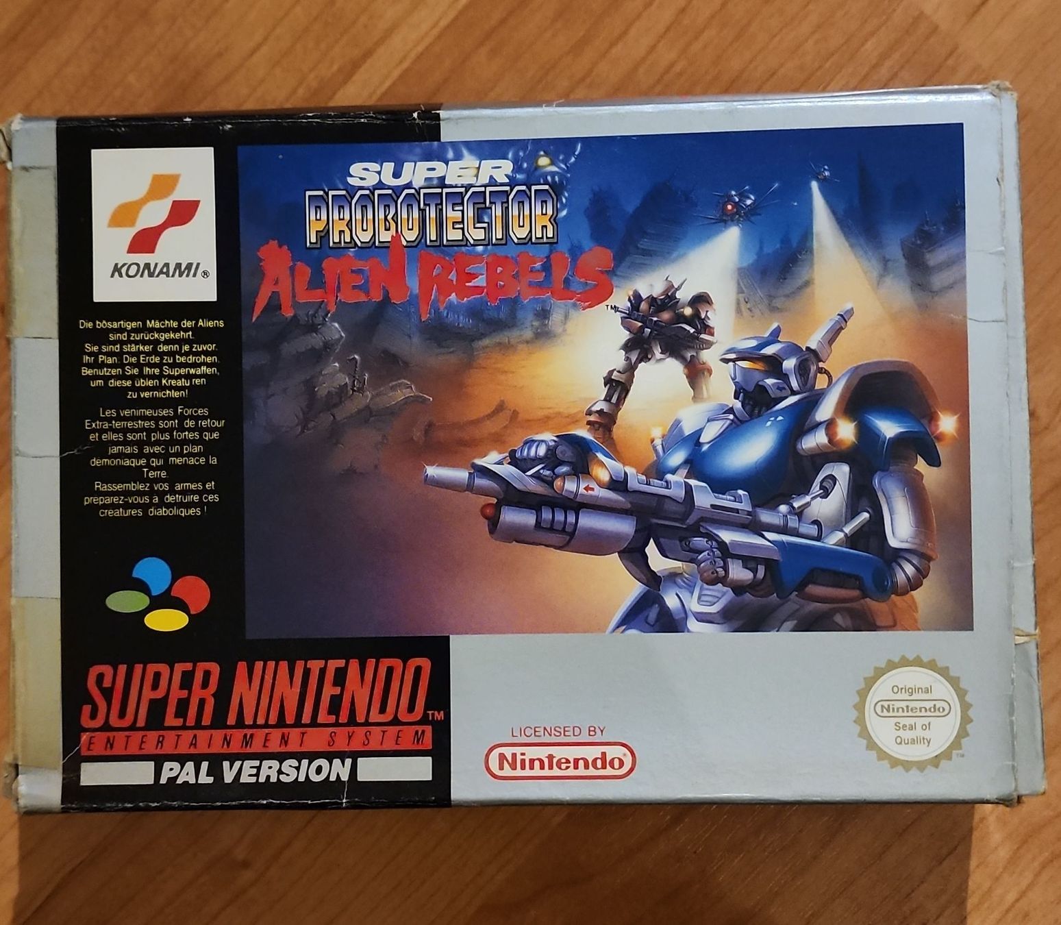 Nintendo Spiele: Super Probotector – Alien Rebels – Super Nintendo (SNES) – Gebraucht aus Berneck von erato6