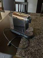 Nespresso Essenza Mini Chrom schwarz Kapselmaschine mit K...