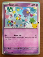 Pokemon Driftloon Holo 30 Jahre (Versand gratis)