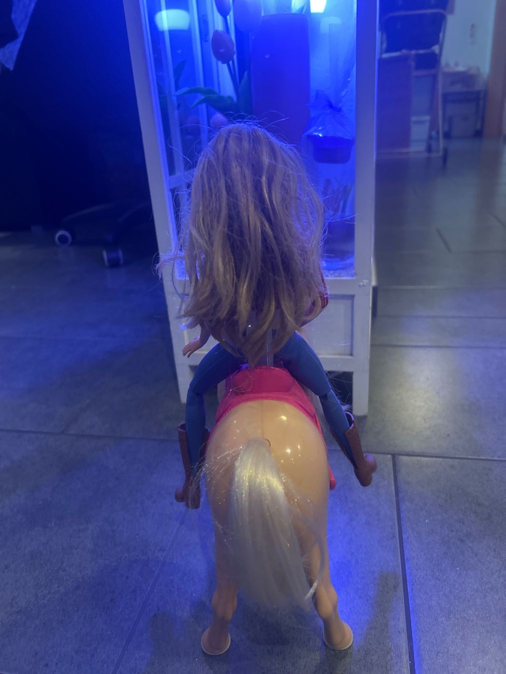 Giocattoli: Barbie Pferd mit Reiterin Elektrisch – Usato da Mühledorf SO venduto da Dania77 2