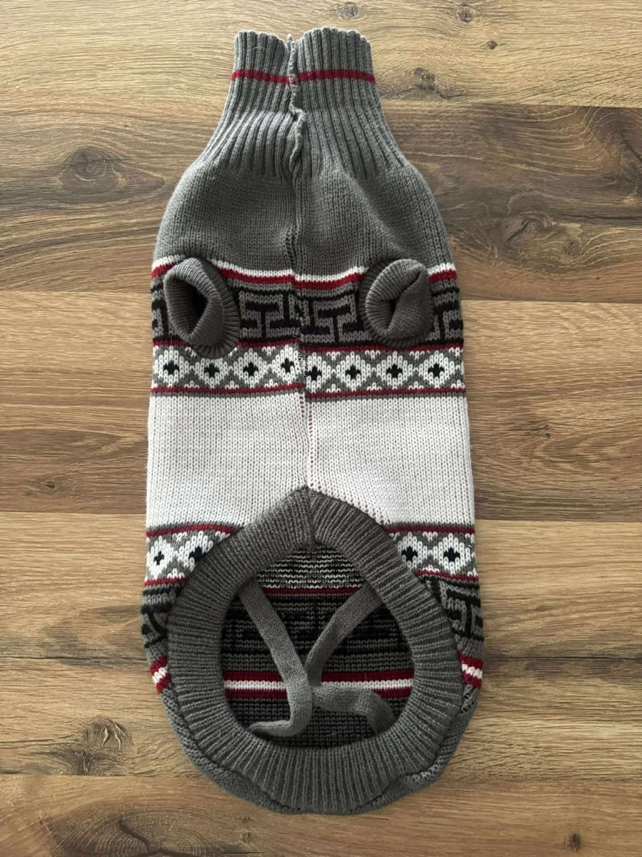 Abbigliamento: Warmer Hunde Pullover mit Ahornblatt Motiv, Grösse XL – Nuovo (secondo la descrizione) da Chur venduto da Pedro.Giesteira 1