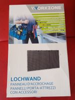WORKZONE Lochwand 3 Platten 490x300x14mm neu
