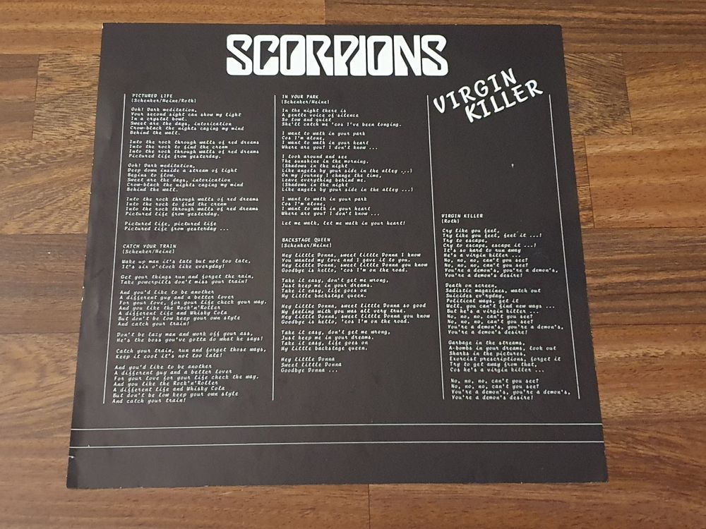 Scorpions - Virgin Killer - LP (Gebraucht) in Auenstein für CHF 43 ...