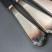 7 Messer versilbert Bruckmann Steakmesser