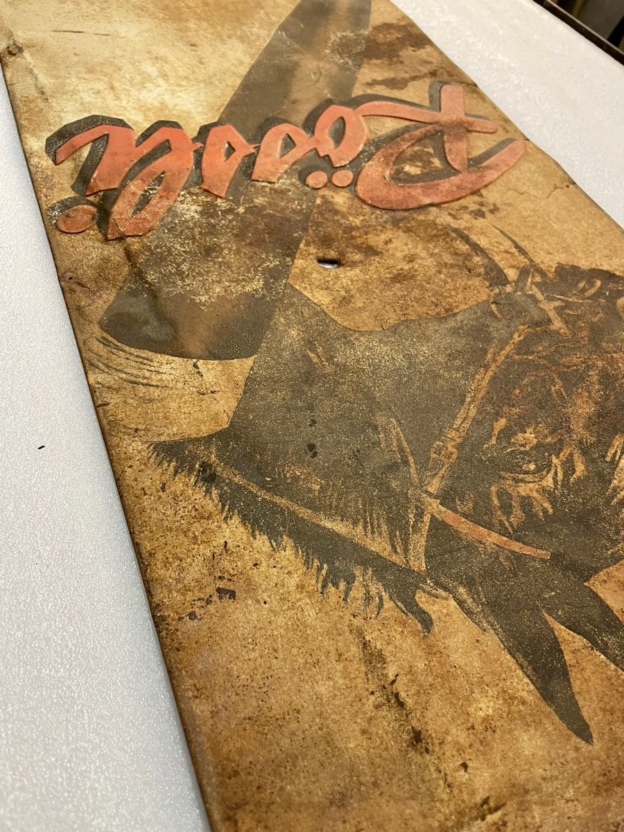Insegne: Rössli Schild Antik – Usato da Mühlrüti venduto da Chalberchue 3