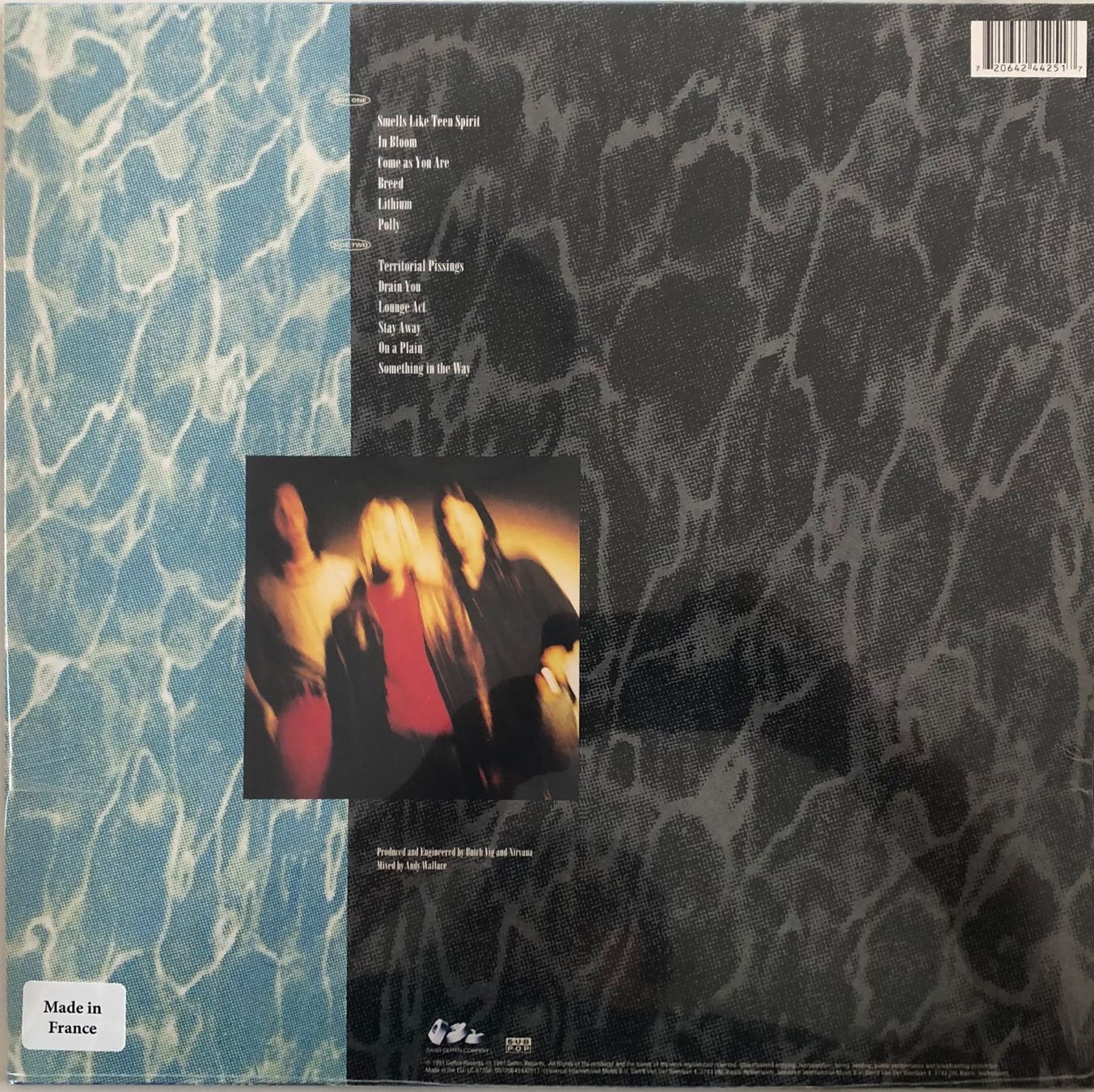 Schallplatten: NIRVANA - NEVERMIND – Neu und originalverpackt aus Poliez-Pittet von Newtown-Records 1