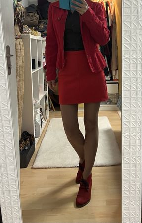 DKNY WOLLE 🧶 ROCK XS/S WIE NEU