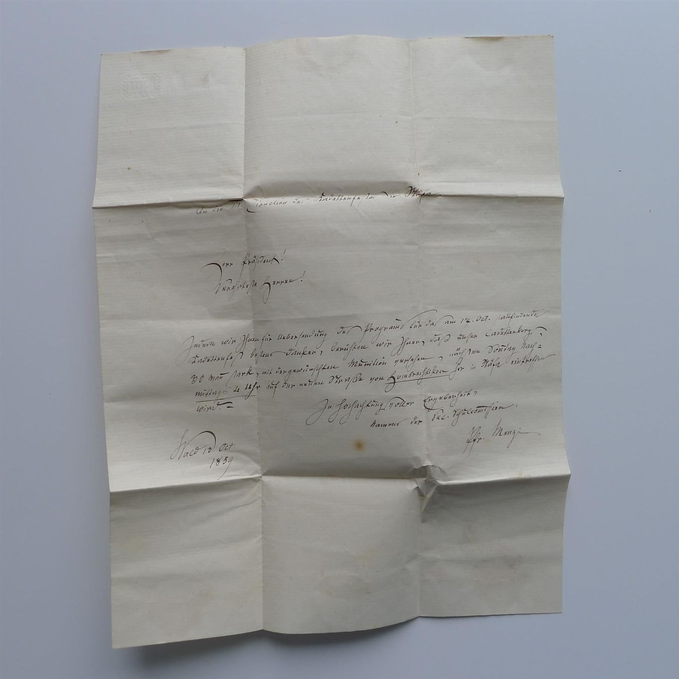 Tutti i francobolli: 1859, Strubelbrief, Wald nach Stäfa ZH – Usato da Ebikon venduto da SilvioFreund 3