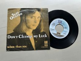 SUZI QUATRO tolle Single Don't change my luck Holland diff