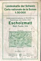 LK 1_50.000 Bl. 244 Escholzmatt 1954