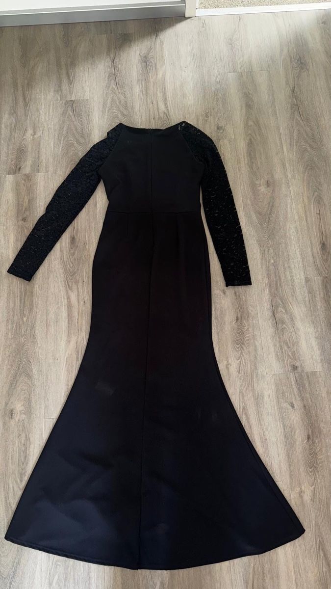 Vestiti: Elegantes, schwarzes Abendkleid mit Spitze, Grösse 36. – Nuovo (secondo la descrizione) da Cham venduto da selinjoe 5