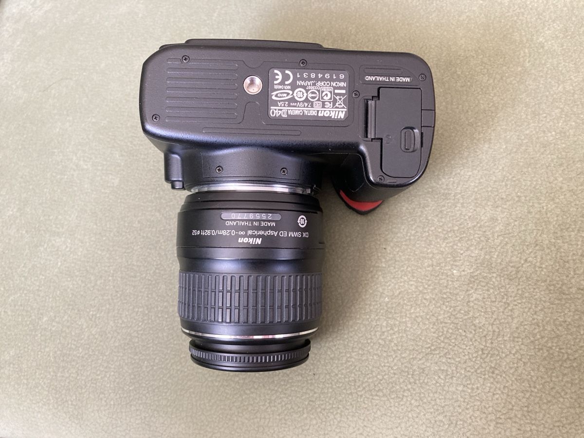 Nikon Kamera: Nikon D40 +18-55. Shuttercount nur 2815! – Gebraucht aus Flims Dorf von daFlem 5