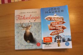 Jörg Maurer Alpenkrimi  Föhnlage, Im Schnee wird nur dem Tod