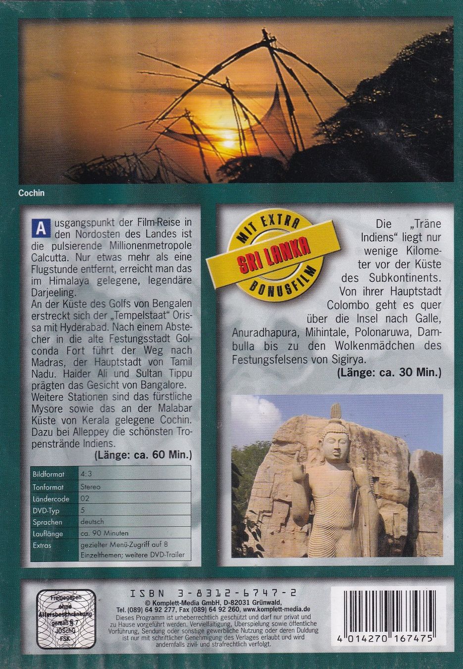 Alle DVDs: DVD ab Fr. 1.--, Indien II – Gebraucht aus Lausen von Mondeo10628 1