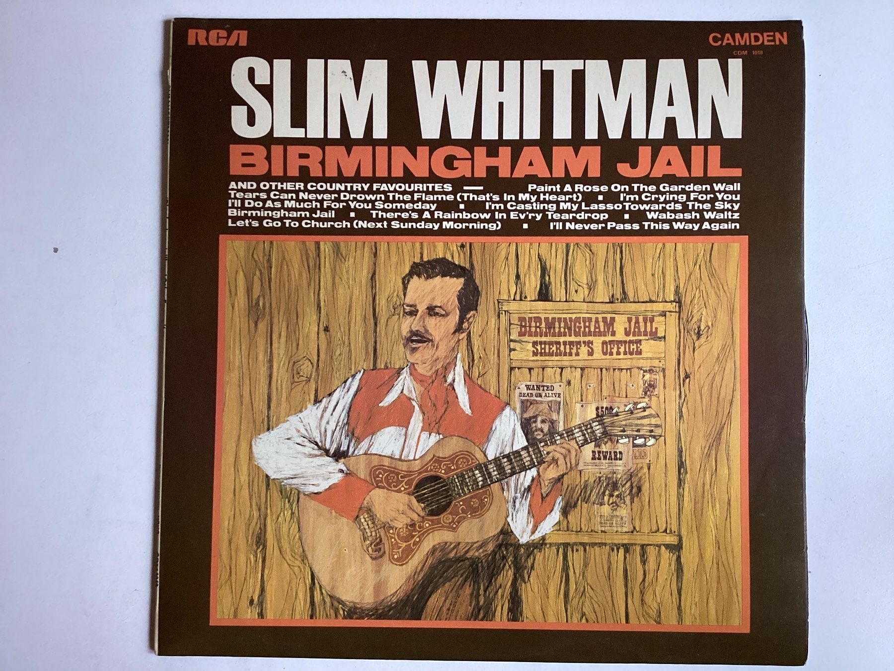 Dischi in vinile: Slim Whitman LP - Birmingham Jail – Usato da Gutenswil venduto da Hamzian