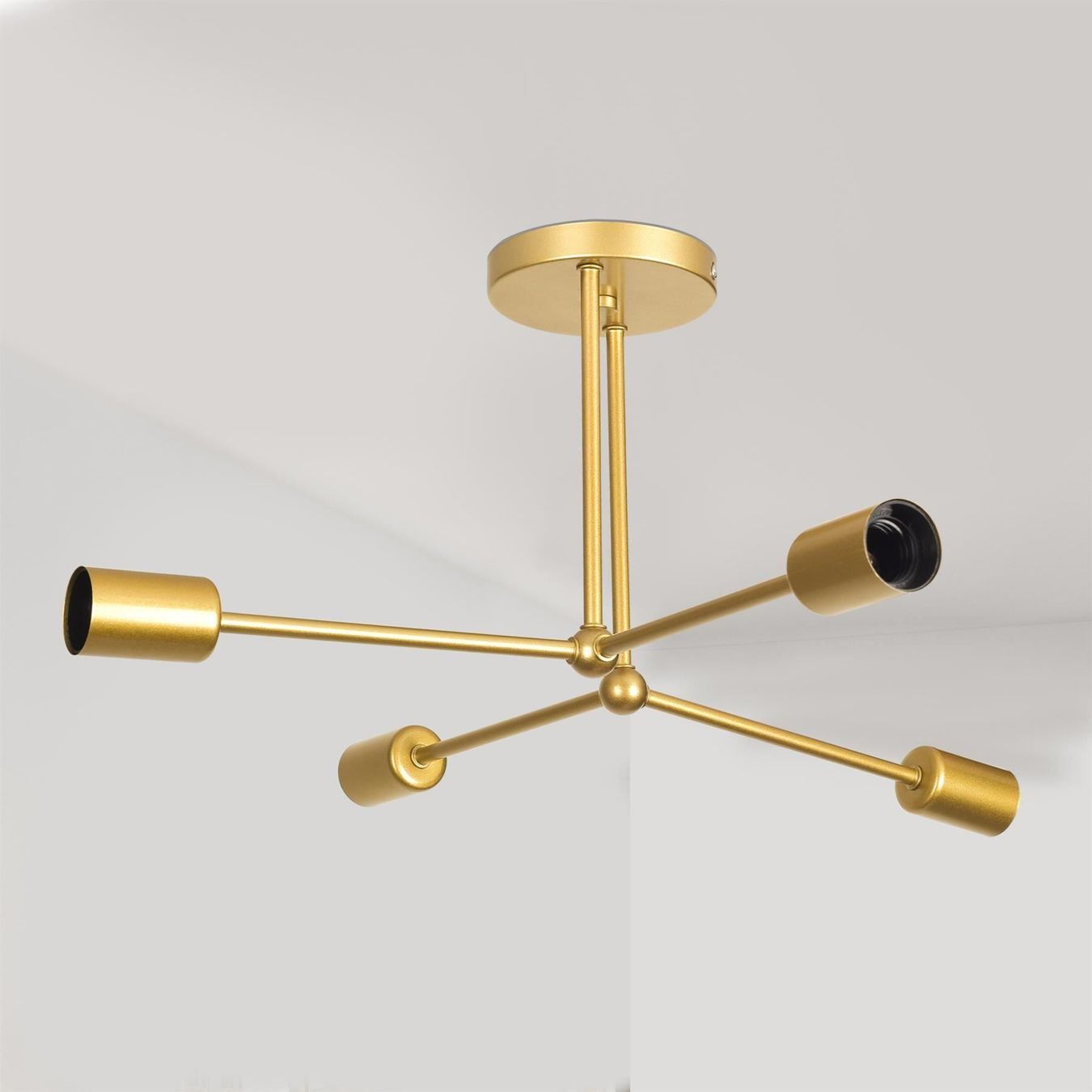 Lampade: Deckenlampe 4 E27 Lichter Kronleuchter – Nuovo (secondo la descrizione) da Thun venduto da nuonuoshop 4
