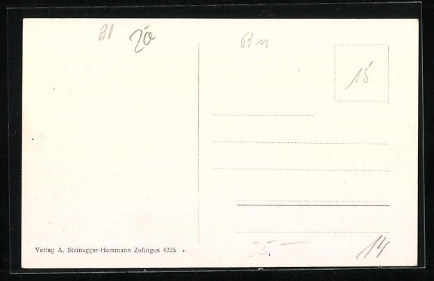 Cartoline postali: Zofingen, Teilansicht vom Heiternplatz a – Usato da Berlin venduto da bartko-reher 1