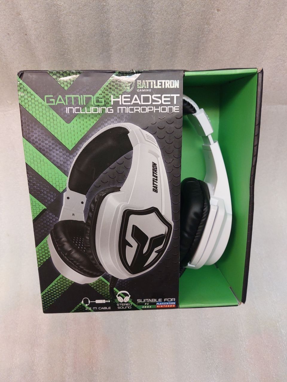 Cuffie: Battletron Gaming Headset with built-in microphone. – Nuovo e nell'imballaggio originale da Pambio Noranco venduto da Pol69 1