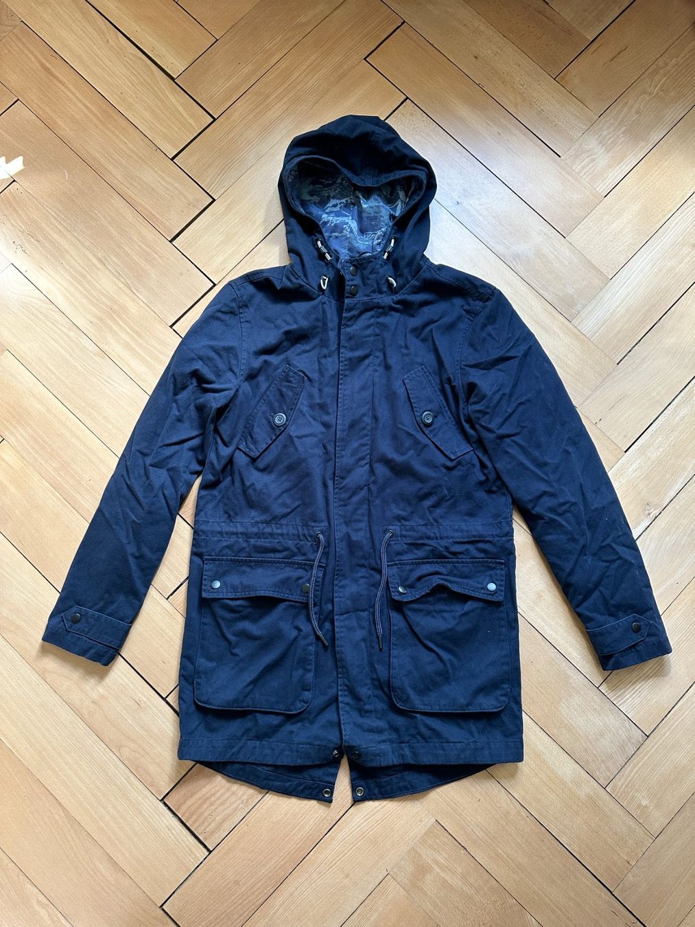 C&A Giacche: CLOCKHOUSE - Parka Jacke dunkelblau M – Usato da Zürich venduto da Diazaio