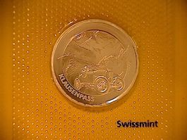 Gedenkmünze 20 Fr. - Klausenpass - 2018