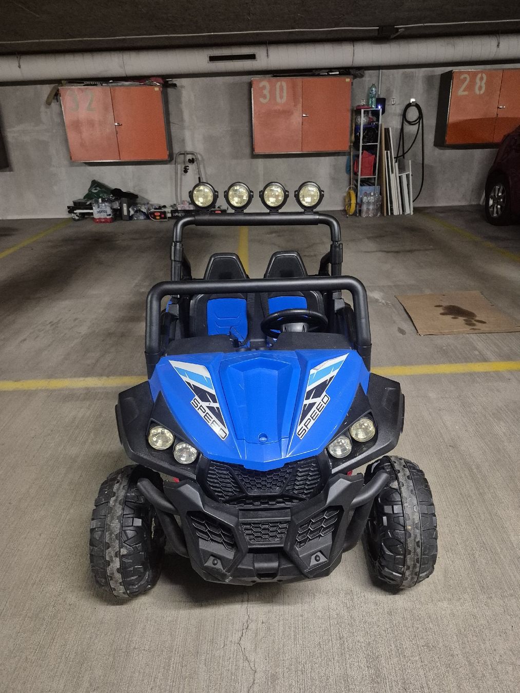 Veicoli per bambini: Kinder Elektroauto Buggy Polaris blau – Usato da St.Gallen venduto da Quad87 2