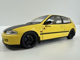 Honda Civic (EG6) 1:18, gelb-schwarz, NEU inkl. OVP, SOLIDO